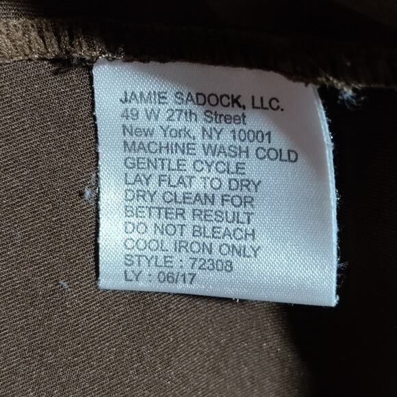 Jamie Sadock Golf Skirt Skort Womens Size 12 Striped Colorful Activewear Stretch - Picture 12 of 13